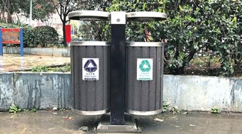 垃圾桶竟然還可以用牛奶盒制作？