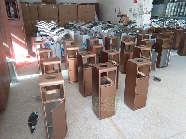 鈦金垃圾桶表面處理工藝