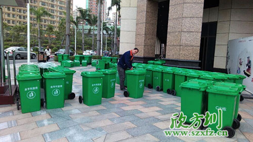 欣方圳塑料環(huán)保垃圾桶，天津市場銷量倍增